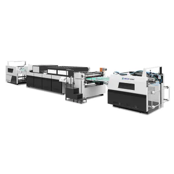 SG-E1200 Automatic UV and Water-Based Oil Varnishing Machine with Air Knife