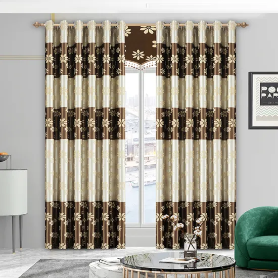 Opulent European Jacquard Curtains for Living Room: Elevating Your Space with Luxury Décor