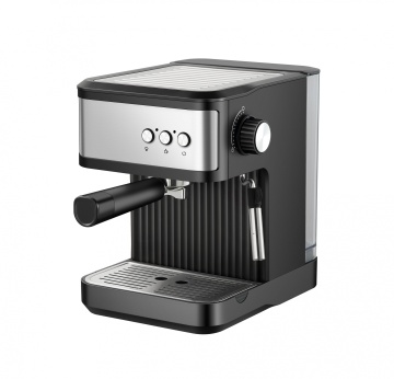 Roestvrijstalen koffiezetapparaat voor thuis voor espresso, latte en cappuccino