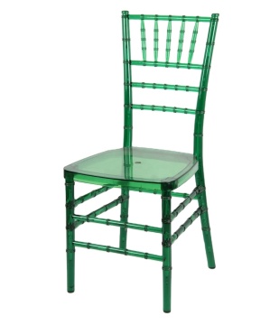 Top Selling Monoblock Plastic Resin Tiffany Chiavari Chairs for Hotels and Weddings
