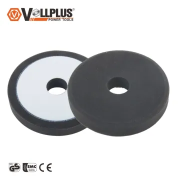6 inch black sponge buffing pad for car polishing