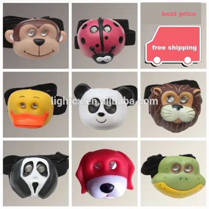 ghost headlight funny ghost shaped headlamp for child