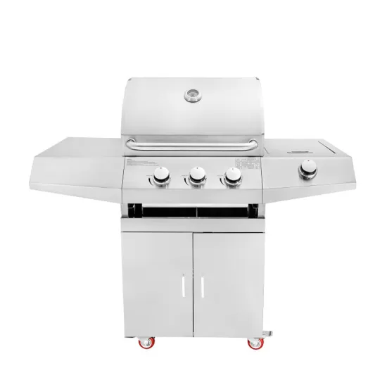 Stainless Steel Stand 3+1 Burner Grill