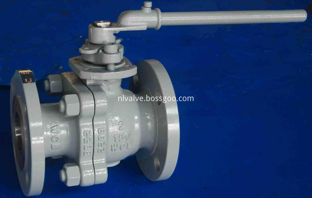 Lever Operated Carbon Steel Floating Ball Valve