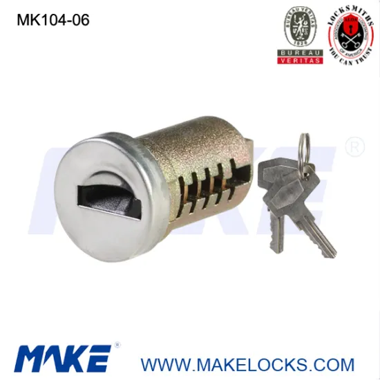 Disc tumbler key lock cylinder MK104-06
