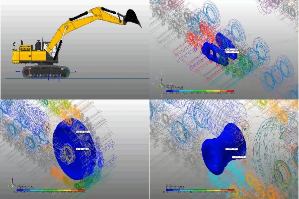 excavator undercarriage parts PDM SDM platform excavator undercarriage parts PDM SDM platform