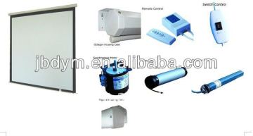 4:3 motorized/electric projection screen with remote