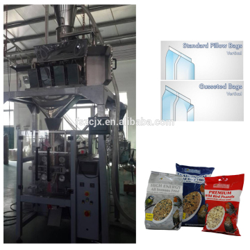 cereal packaging machinery with linear weigher bagger