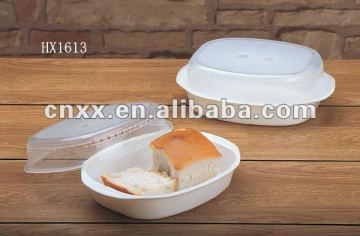 2 pcs plastic food storage box(shrink)