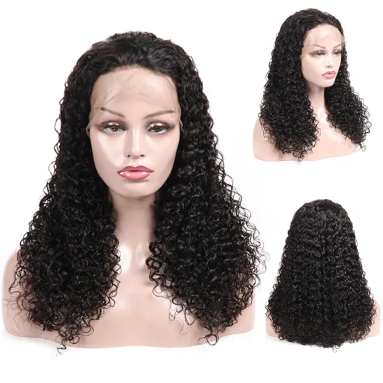Jerry Curly Lace Front Transparent Lace Wig