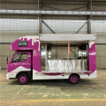 Unidad móvil de camión para parrilla de shawarma y brochetas