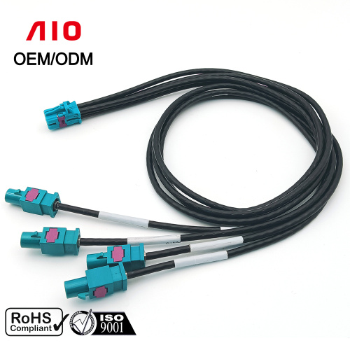 Mini Fakra Female to Fakra Male Coaxial Cable