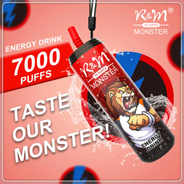 일회용 포드 R &amp; M Monster 7000 퍼프 포드