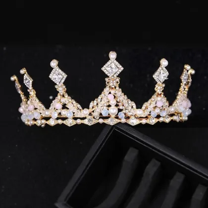 AB Crystal Beauty Queen Pageant Crown