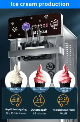 Price of Mini Ice Cream Machine for Soft Ice Cream