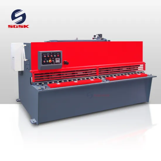 SGSK Shearing QC12Y-12x3200 Hydraulic Swing Beam Shear Machine