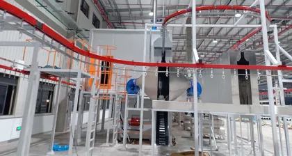 Auto powder coating Machine powder coating plant