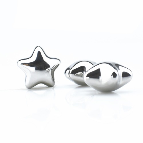 Star Shape Stainless Steel whiskey stone set