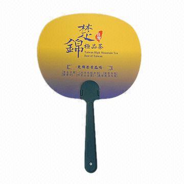 Promotional hand fans