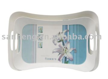 14"/16" melamine anti-slip tray