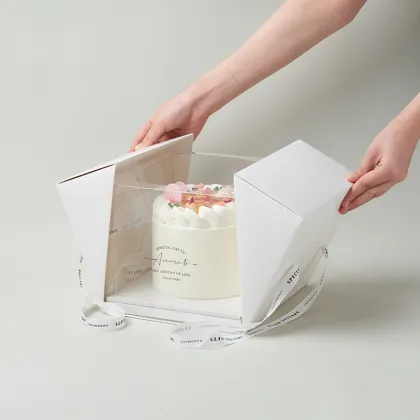 Pastry Paper Flatpack Bakery Cupcake Pastry Bakery Box