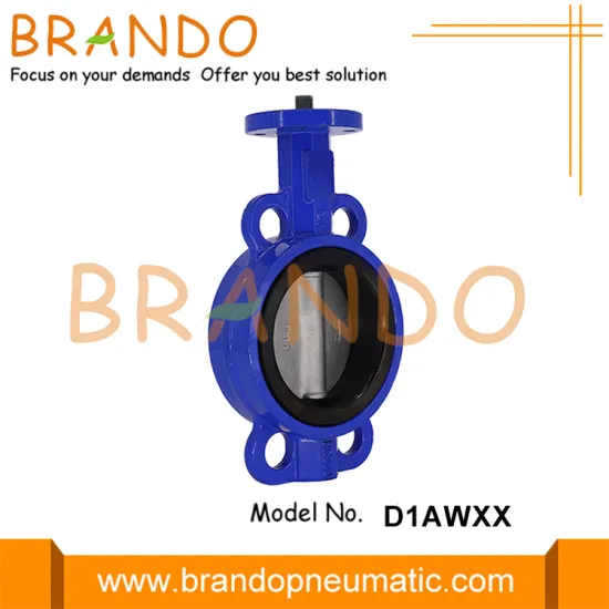 Headless Wafer Butterfly Valve With Hard Back Seat
