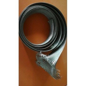 1/8 10FT Tinned Copper Flat Sleeves, Braided Metal Ground Strap, Expandable Heat Resistance 1/8 10FT Tinned Copper Flat Sleeves, Braided Metal Ground Strap, Expandable Heat Resistance