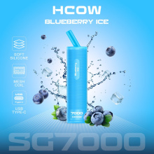 100 ٪ HCOW SG7000 Puffs 16ml يمكن التخلص منها vape