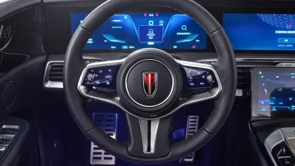 Pure electric new energy vehicle hongqi e-hs9