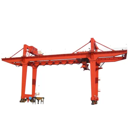 10ton gantry crane double girder tolley gantry crane