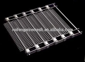 Stainless Tunnel Freezer Belting