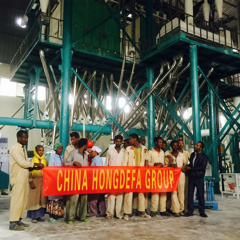 50t per day corn mills maize flour mill machine for Africa market