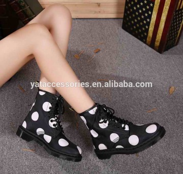 8" High Quality Fabric w/printing Outdoor Martin goodyear construction boots