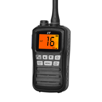 Talkie walkie marino impermeabile IPX7 con allarme galleggiante e automatico