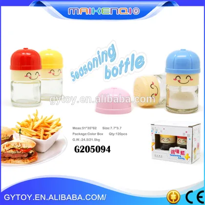 2017 Hot sale low price lovely seasoning bottle , spice bottle/promotion , gift seasoning bottle