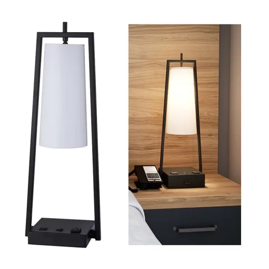 Candlewood Inn Table Lamp - Luxury LED Modern Table Lamp for Hotel Bedrooms and Living Rooms