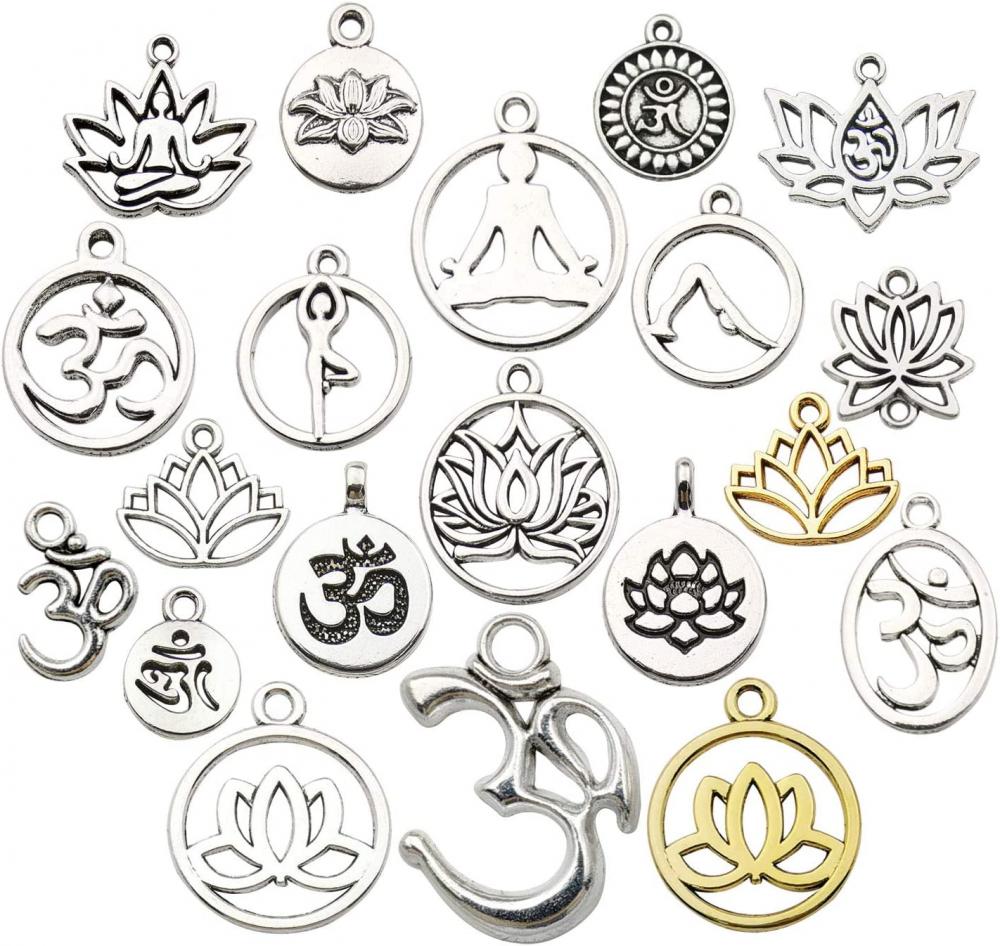 Charms de metal pendentes para fabricação e criação de jóias