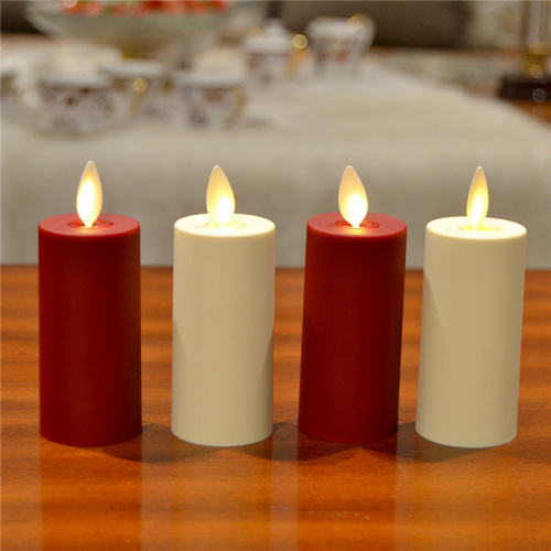 Moving Wick Candles Battery Operated Timer Flameless Votive Candles Supplier