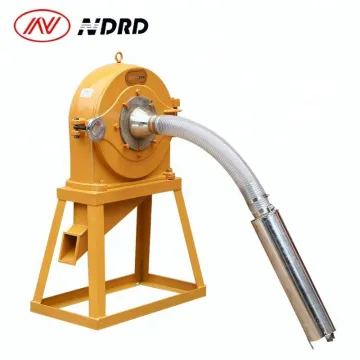 China made top quality teeth powder crusher machine sweet potato coarse mill with dust collecting straw