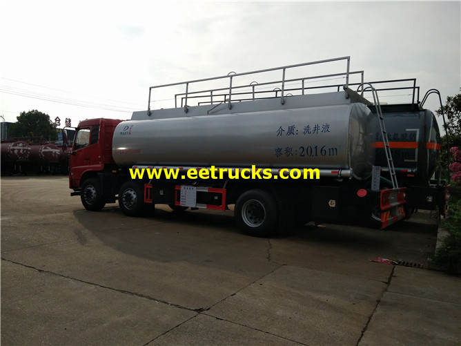 20000 Liters 6x2 Corrosive Liquid Transport Tankers