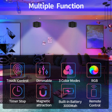 Lampe murale JSK-C38-RGB