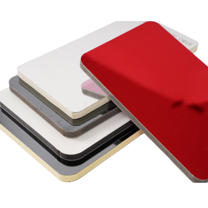 Nội thất không thấm nước gỗ hạt PVC Tấm tường bằng gỗ veneer gỗ than đá