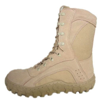 Military Boots with Attractive Cemented Rubber Outsole