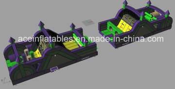 New Giant Inflatable Obstacle Course