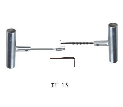 โลหะกลวงจัดการแทรกแยกตามือและ reamer