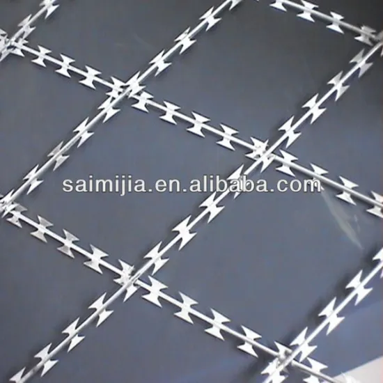 electric galvanized razor barbed wire