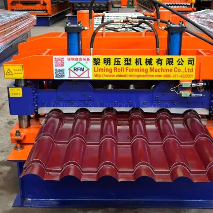 quality assurance steel k profile russian glazed arch sheet making forming tile machine