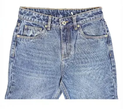 Women's Blue Straight Leg Jeans