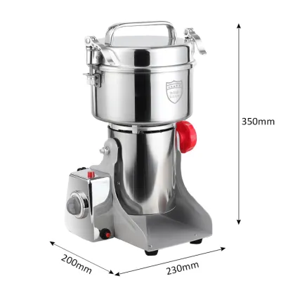 Hot Sales Commercial Spice Grinder: Multifunction Dry Chilli Mill Spice Grinder