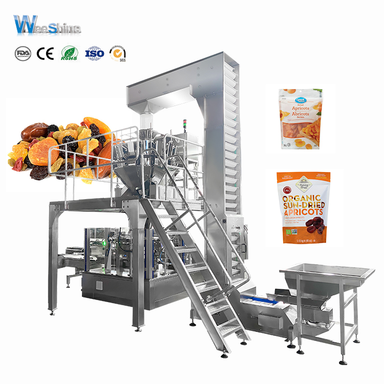 Automatic Premade Pouch Dry Fruit Doypack Packing Machine